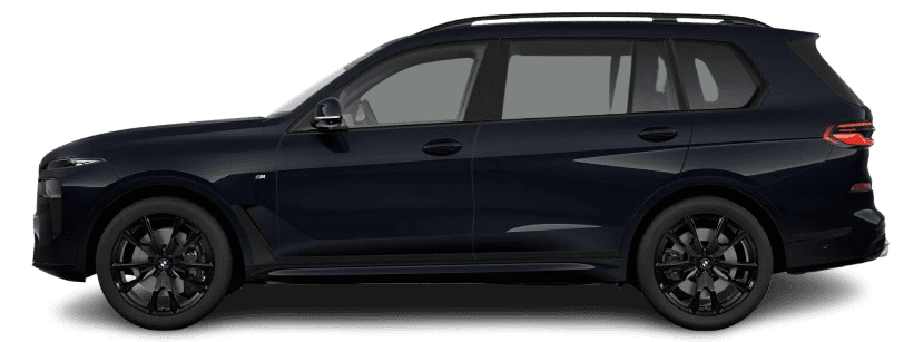 Seitenansicht eines BMW X7