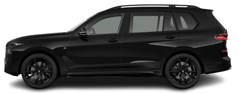 Seitenansicht eines BMW X7