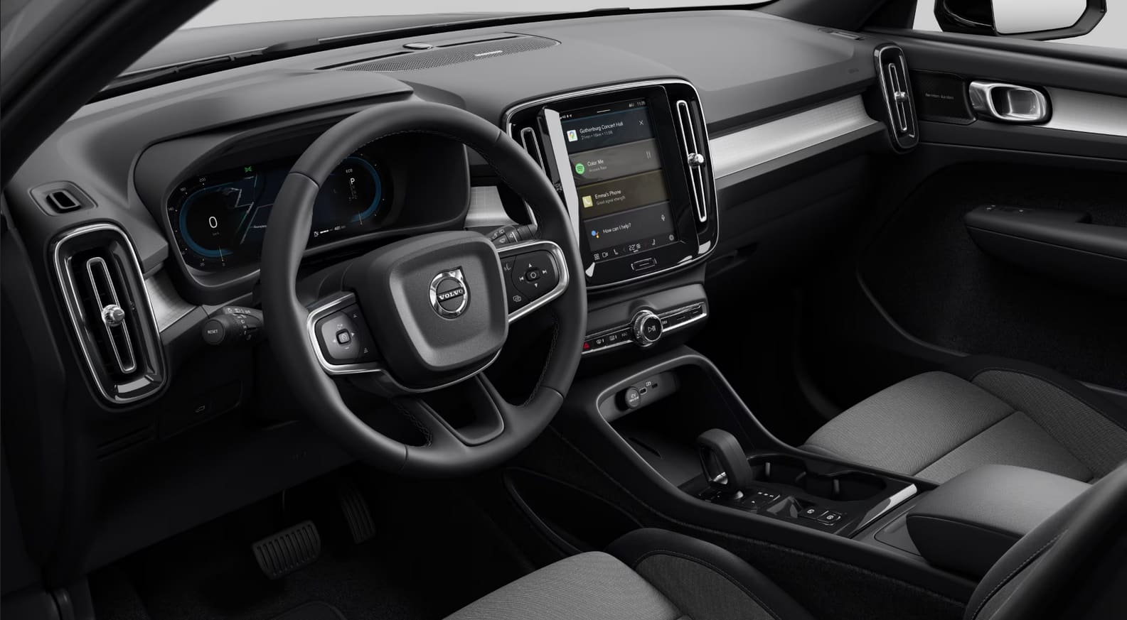 Ansicht des Armaturenbretts eines Volvo XC40