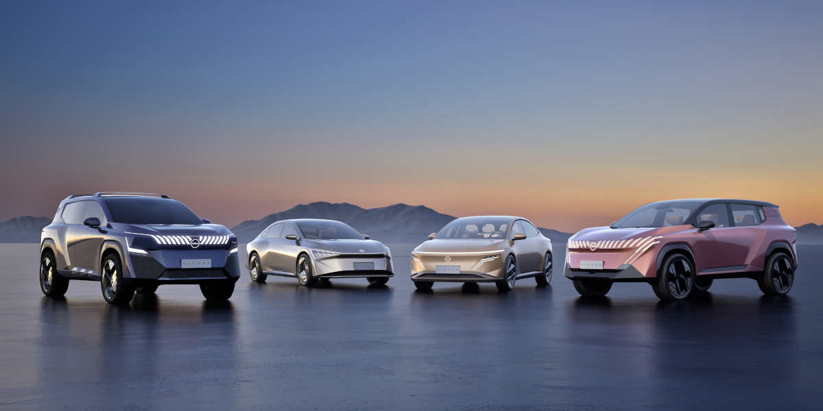 New Energy Vehicles: Nissan enthüllt vier neue Konzeptfahrzeuge