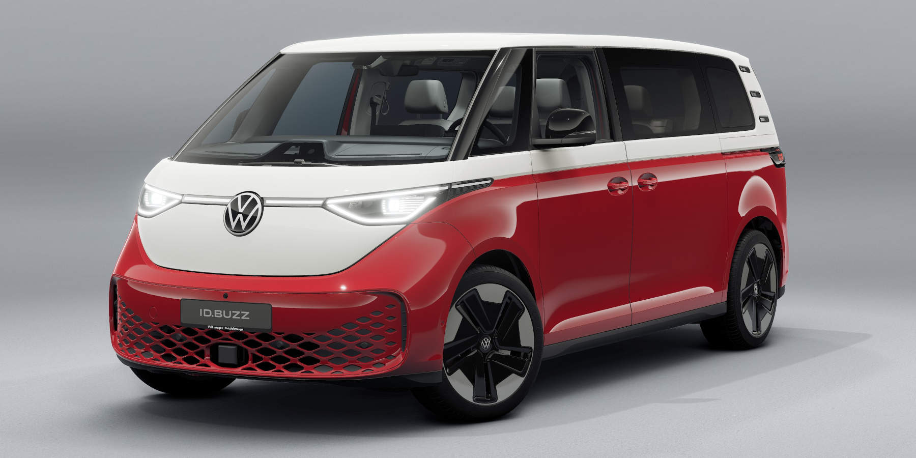 VW ID. Buzz rot-weiß Front