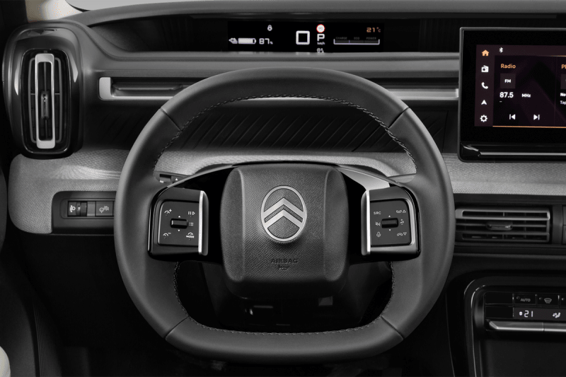 WENINETIES Lenkradbezug Citroen C3 Aircross - Anti Rutsch Hülle Schwarz