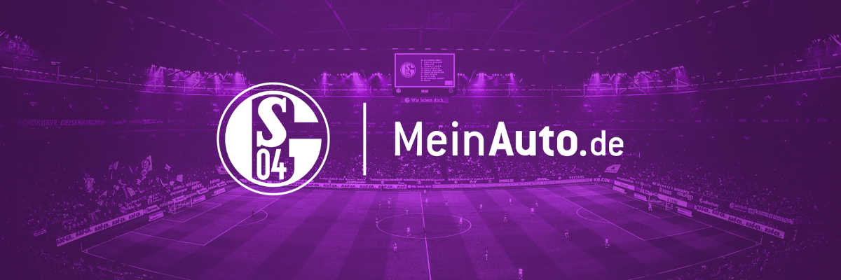 MeinAuto.de und Schalke 04 Banner