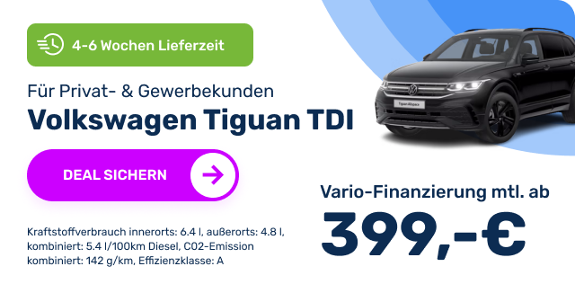 VW Tiguan Diesel Deal