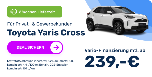 Toyota Yaris Cross Deal