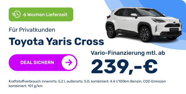Toyota Yaris Cross Deal