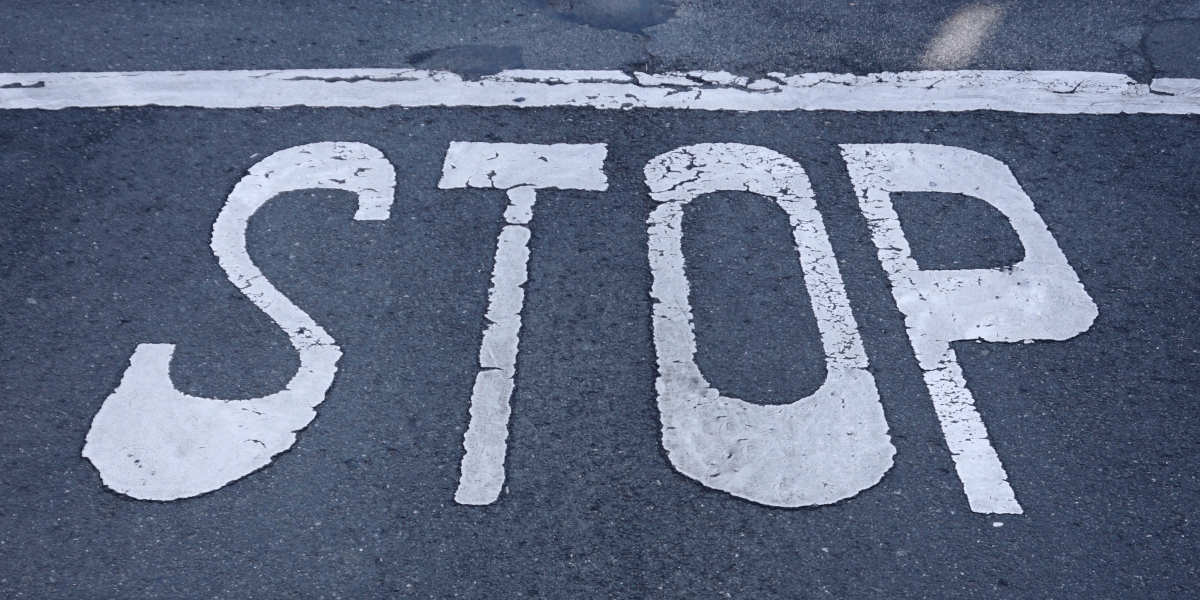 Stop Straße