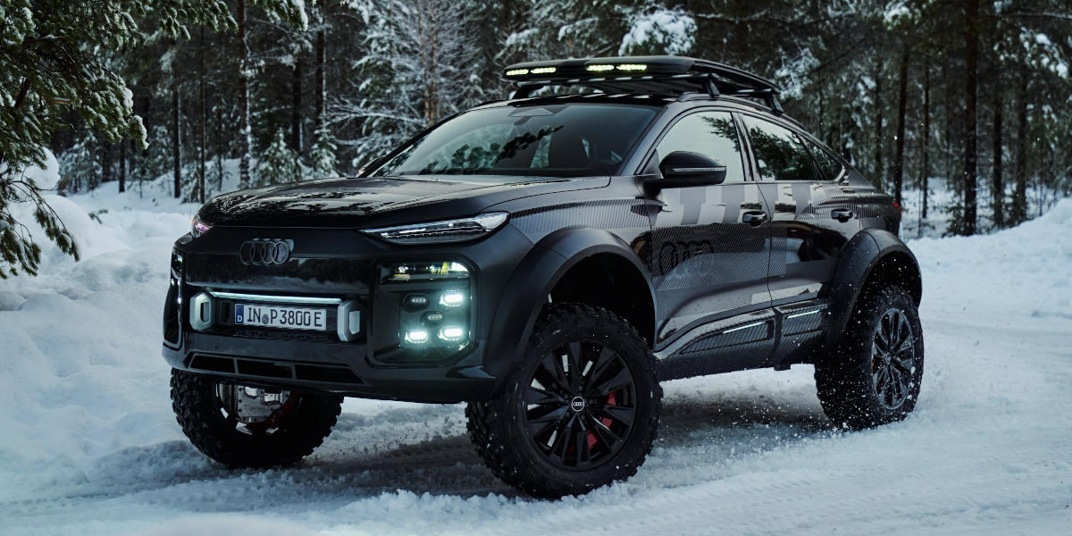 News | Audi Q6 e-tron Offroad Concept: Starke Steigungen? Kein Problem!