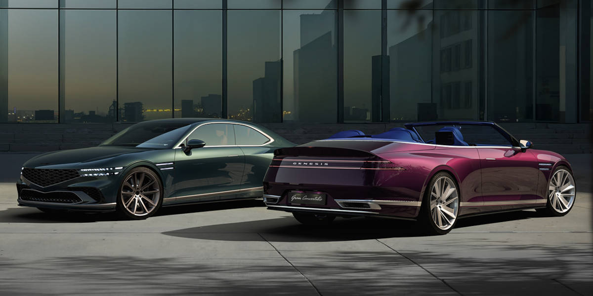 News | Genesis G90: Luxusliner als Coupe und Cabrio