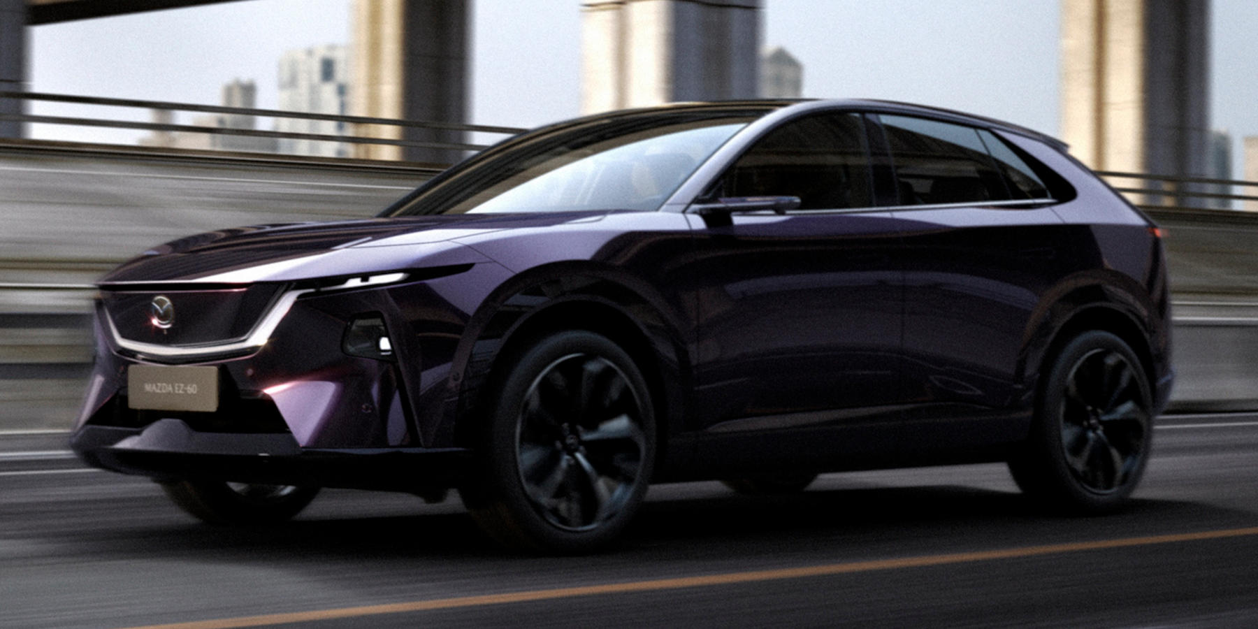 News | Mazda EZ-60: Model-Y-Herausforderer lässt Europa-Debüt offen
