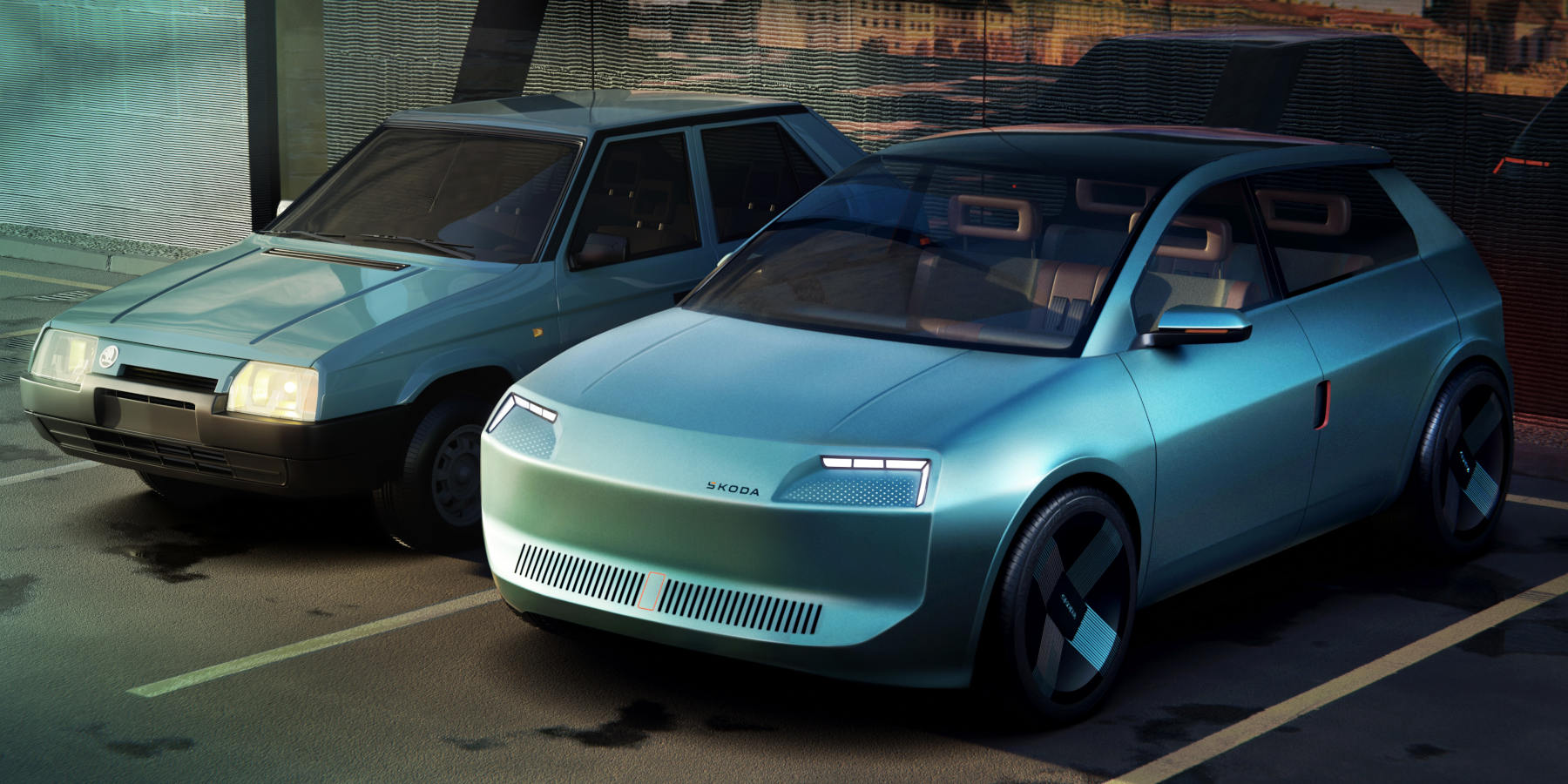 News | Skoda Favorit: Studie greift auf alte Tugenden zurück