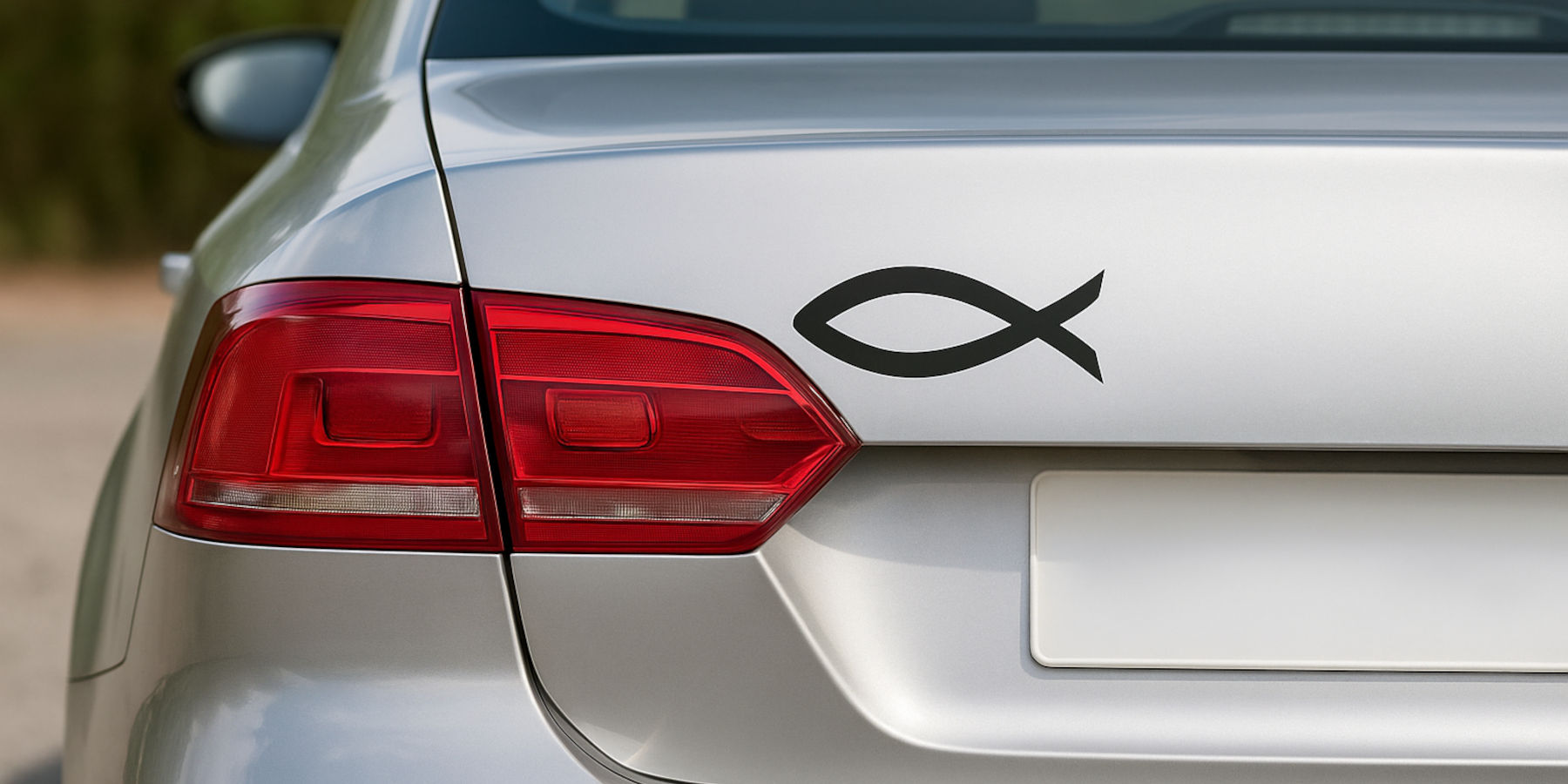 Fisch-Aufkleber auf dem Auto: Das hat er zu bedeuten