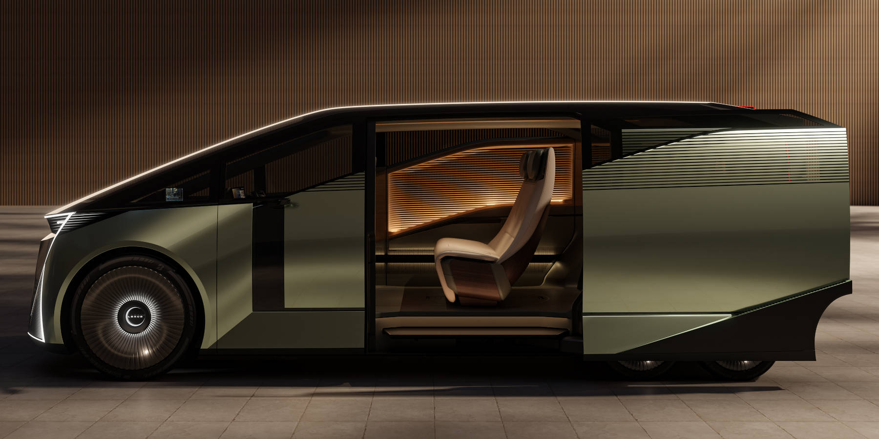 News | Lexus LS Concept: Luxus auf sechs Rädern