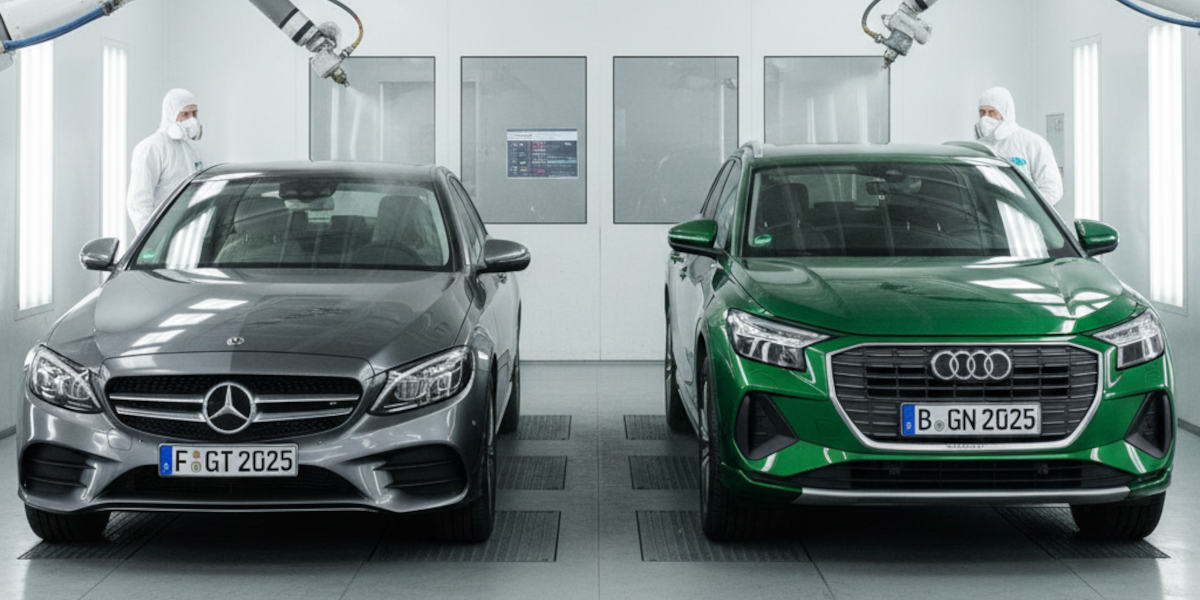 News | Autofarben des Jahres 2025: Grau dominiert, Grün legt kräftig zu