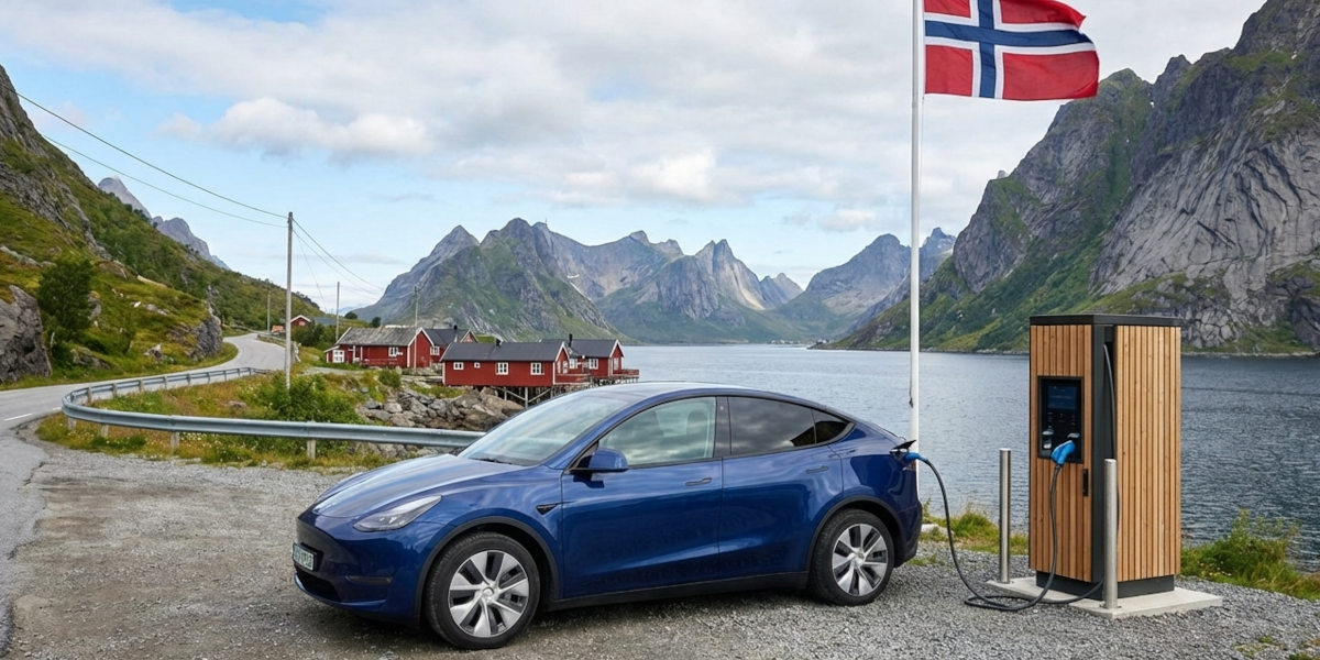 News | Fast 96 Prozent E-Autos: Rekordjahr für Elektromobilität in Norwegen