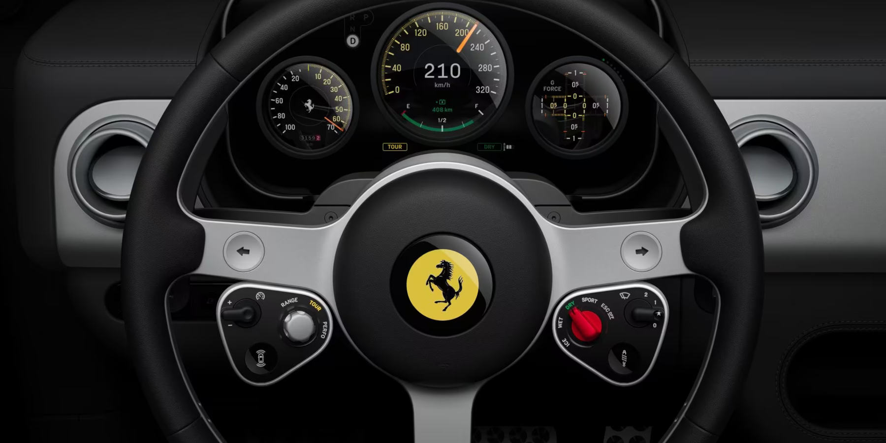 News | Ferrari Luce: Erster Maranello-Stromer setzt auf Schalter und Knöpfe