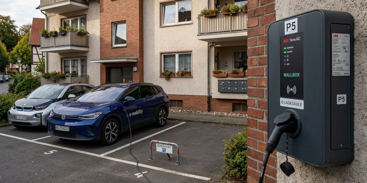 News | Wallbox-Förderung: Bis zu 2.000 Euro Zuschuss für Ladepunkte im Mehrfamilienhaus