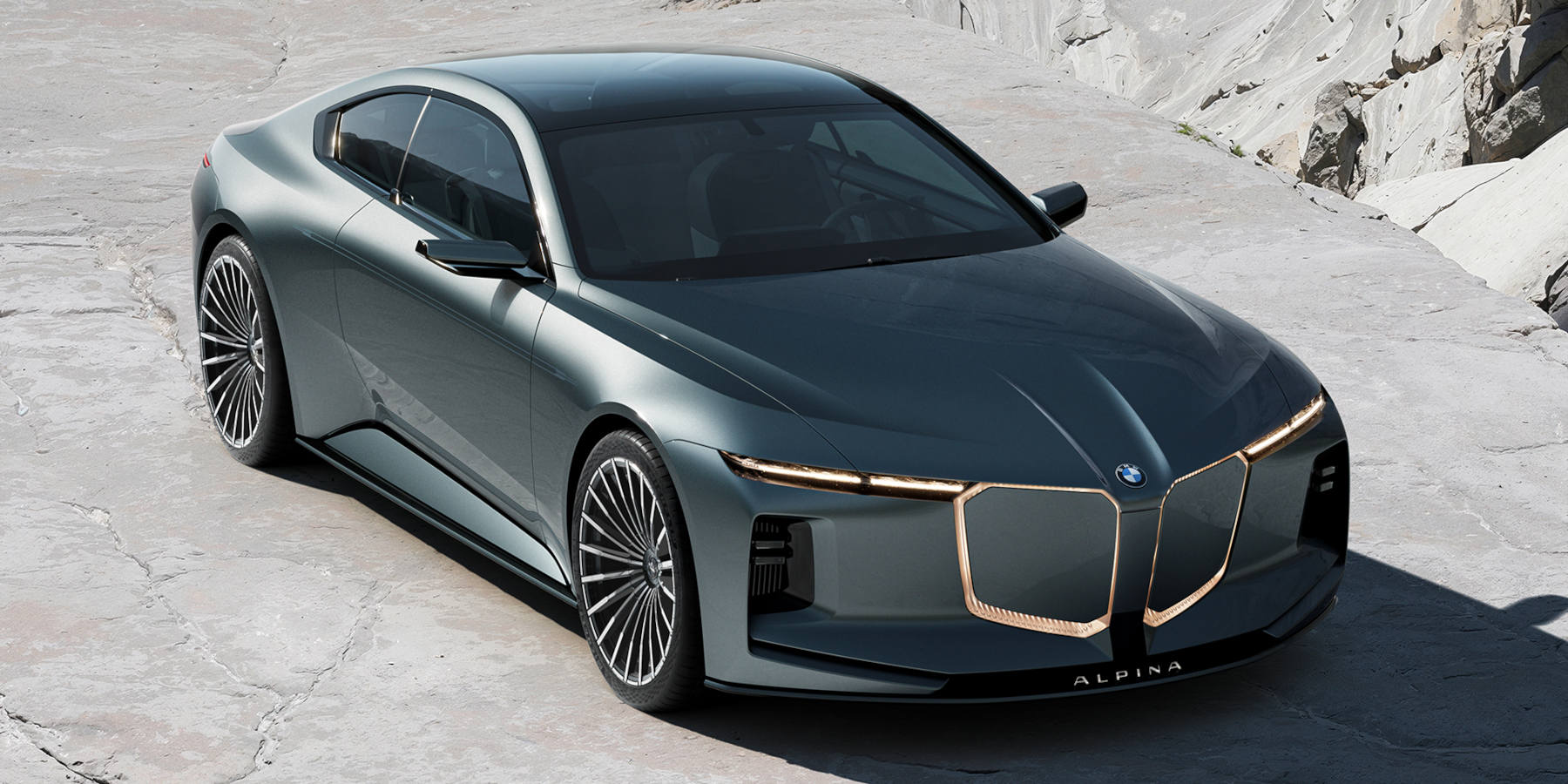 News | BMW Vision Alpina V8-Coupe: Luxusstudie gibt Ausblick auf neue Designsprache